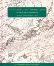Load image into Gallery viewer, E-publication of Magical Secrets about Line Etching & Engraving: The Step-by-Step Art of Incised Lines
