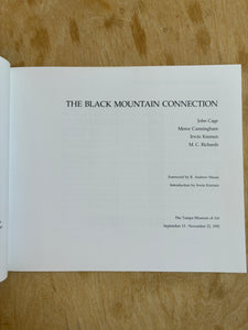 The Black Mountain Connection: Cage, Cunningham, Kremen and Richards