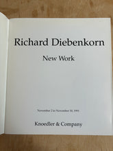 Load image into Gallery viewer, Richard Diebenkorn: New Work 1991