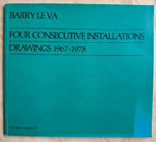 Load image into Gallery viewer, Barry Le Va: Four Consecutive Installations Drawings 1967-1978