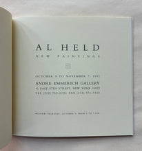 Load image into Gallery viewer, Al Held New Paintings 1992