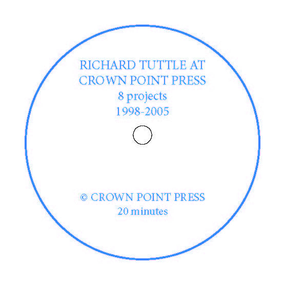 Richard Tuttle at Crown Point Press: 8 Projects, 1998-2005