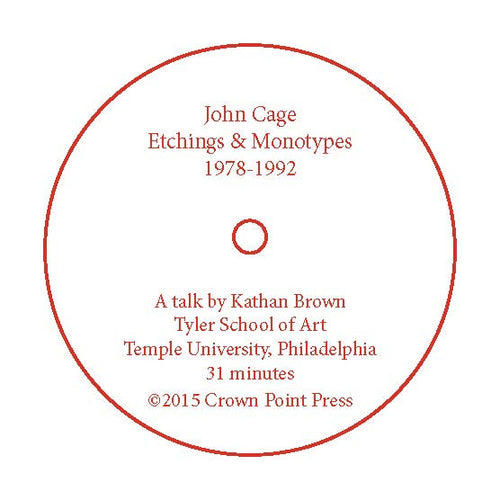 John Cage: Etchings & Monotypes 1978-1992