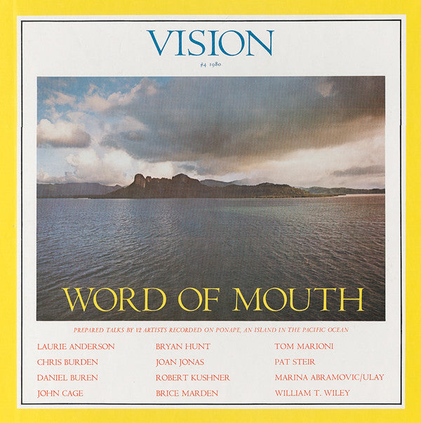 Vision #4: Word of Mouth (1980) – Crown Point Press Bookstore